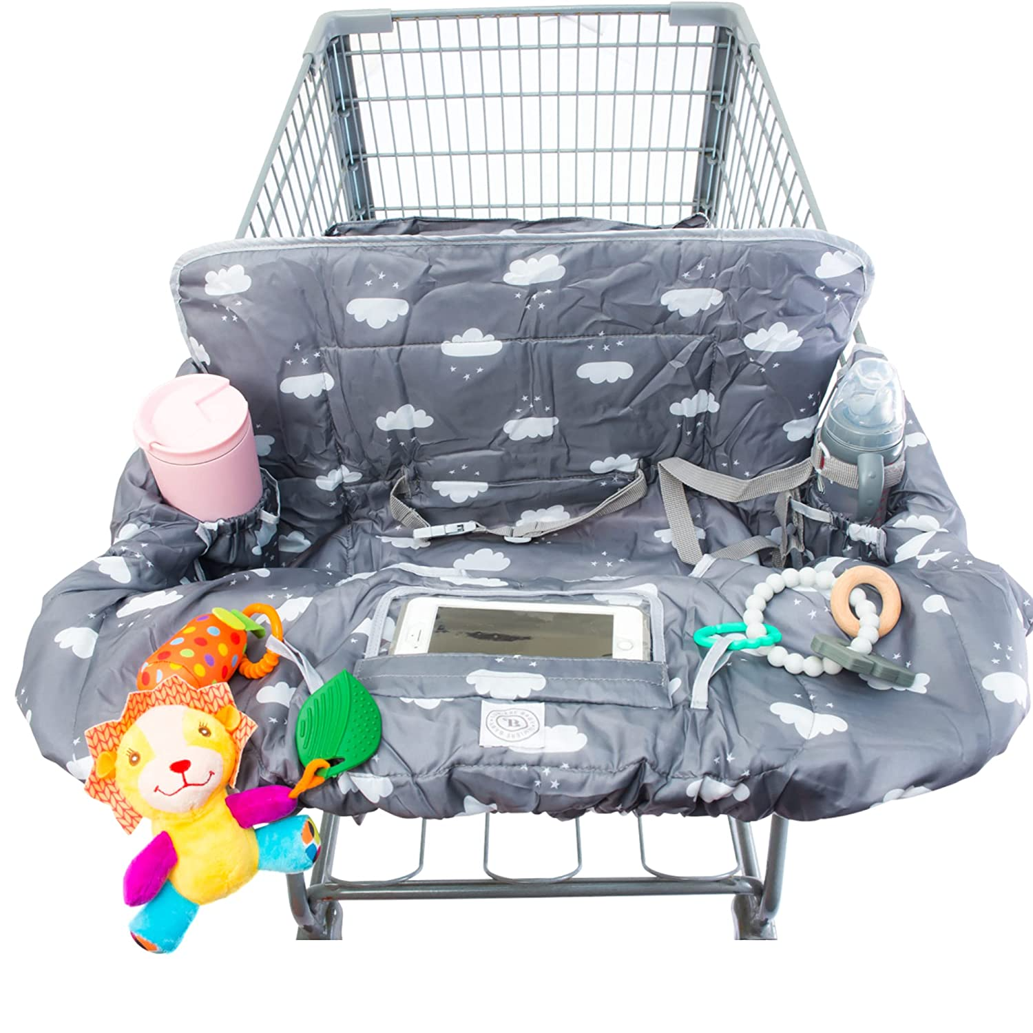 Shopping Cart Cover (Cloud) | Lumiere Baby