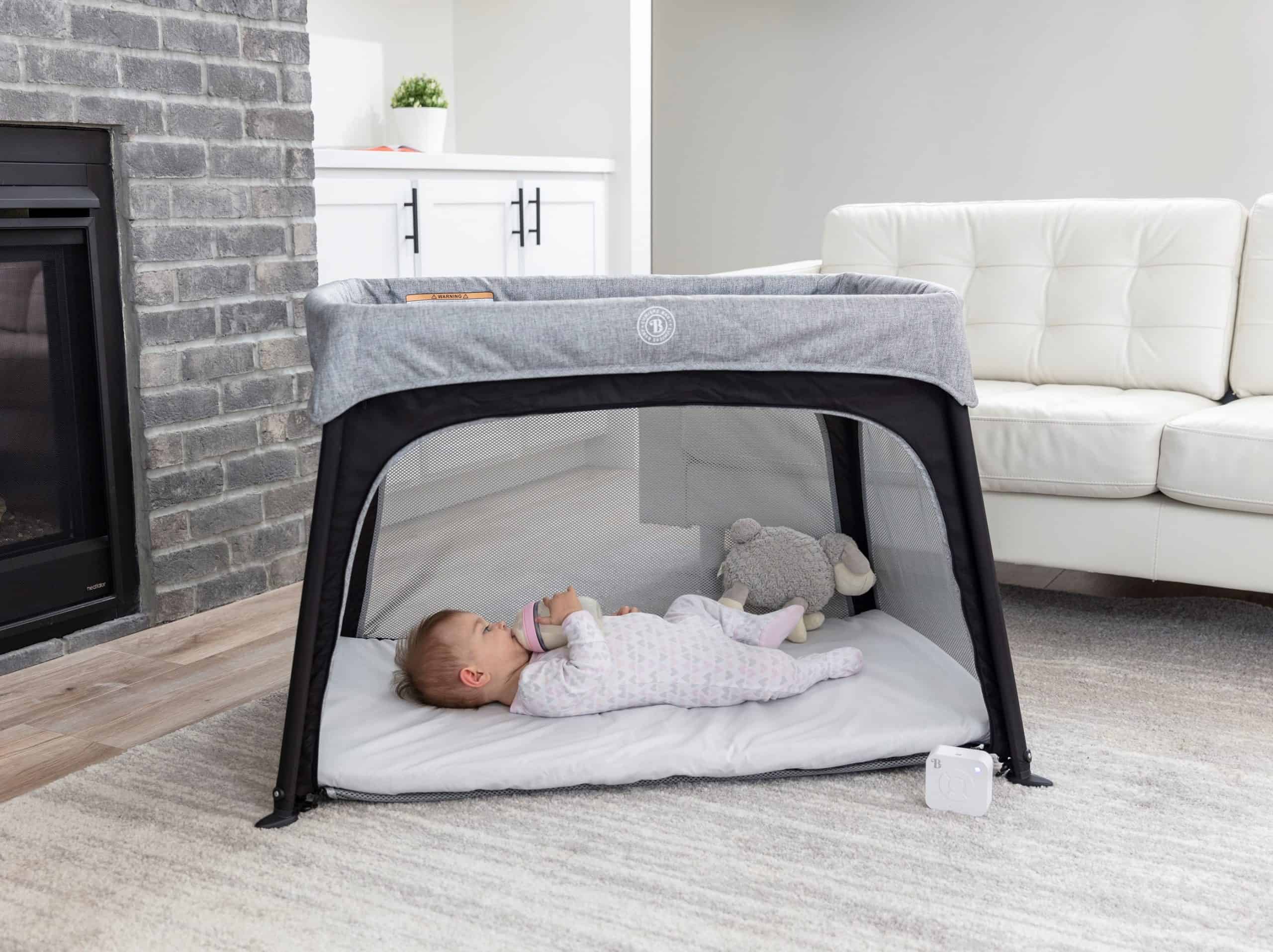 All-in-One Ultimate Travel Crib & Bassinet | Lumiere Baby